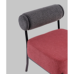 Кресло Ponpoun тёмно-серый бордо варинант исполнения - 2 | Loft Concept в Краснодаре