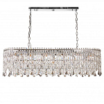 Люстра овальная с хрустальными подвесками Roul Crystal Light варинант исполнения - 6 | Loft Concept в Краснодаре