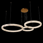 Люстра с 3-мя кольцами из натурального камня Minerals of Light варинант исполнения - 2 | Loft Concept в Краснодаре