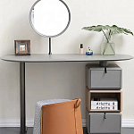 Консоль с зеркалом и  3-мя вращающимися ящиками Eloida варинант исполнения - 3 | Loft Concept в Краснодаре