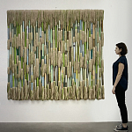 Художественный панно макраме Wall decor Voice the Forest варинант исполнения - 1 | Loft Concept в Краснодаре