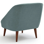 Кресло бирюзовое Pauley Turquoise Armchair варинант исполнения - 3 | Loft Concept в Краснодаре