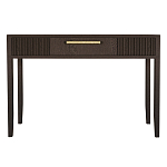 Элегантная Консоль Primo с выдвижным ящиком Темный орех варинант исполнения - 6 | Loft Concept в Краснодаре