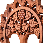 Панно из дерева круглое Osier Panel With Trees варинант исполнения - 2 | Loft Concept в Краснодаре