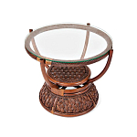 Столик кофейный из ротанга Eloise варинант исполнения - 1 | Loft Concept в Краснодаре