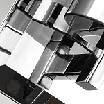 Бра для ванных комнат с цилиндрическим плафоном на прямоугольном зеркальном основании Feiss варинант исполнения - 4 | Loft Concept в Краснодаре