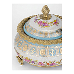 Шкатулка фарфоровая с цветочной росписью Eden Garden варинант исполнения - 2 | Loft Concept в Краснодаре