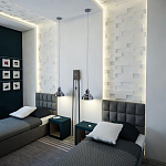 Гипсовая 3D Панель M-109 варинант исполнения - 2 | Loft Concept в Краснодаре