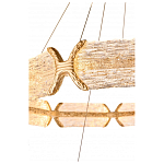 Люстра с 2-мя кольцами с текстурным природным рисунком IceFlame варинант исполнения - 4 | Loft Concept в Краснодаре