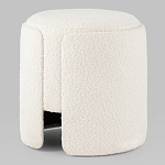 Дизайнерский Пуф Букле Poof Alice White Boucle  варинант исполнения - 3 | Loft Concept в Краснодаре