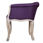 Кресло низкое в стиле прованс Louis French Armchair purple flax варинант исполнения - 2 | Loft Concept в Краснодаре