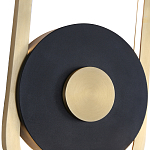 Бра с овальной рамой цвета латунь Midnight Orbit варинант исполнения - 1 | Loft Concept в Краснодаре