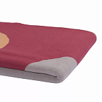 Плед из хлопка с абстрактным принтом Elysian Flow Ember варинант исполнения - 3 | Loft Concept в Краснодаре