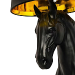 Horse Statue Floor Lamp Большой светильник Черная Лошадь варинант исполнения - 1 | Loft Concept в Краснодаре