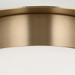 Потолочный светильник с белым матовым шарообразным плафоном Kichler варинант исполнения - 4 | Loft Concept в Краснодаре