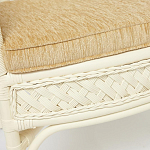 Комплект террасный из ротанга Eloise белый варинант исполнения - 3 | Loft Concept в Краснодаре