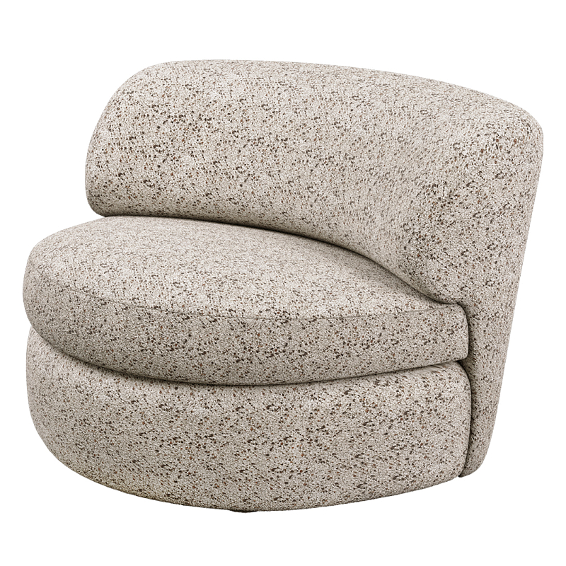 Кресло Ulysses Молочный Серый в Краснодаре | Loft Concept 