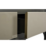 Консоль тёмно-коричневого цвета с 2-мя ящиками Gladstone варинант исполнения - 4 | Loft Concept в Краснодаре