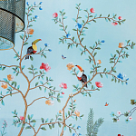 Обои ручная роспись Amazonia Duck Egg варинант исполнения - 4 | Loft Concept в Краснодаре