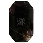 Шкатулка из эпоксидной смолы с цветами черная Epoxy Resin Pink Flowers Box Black варинант исполнения - 1 | Loft Concept в Краснодаре