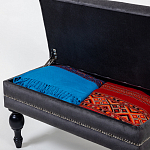 Мягкая банкетка с зоной для хранения Casket Dark Grey варинант исполнения - 4 | Loft Concept в Краснодаре