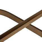 Стул барный букле бежевый с каркасом цвета матовое золото Tactility варинант исполнения - 4 | Loft Concept в Краснодаре