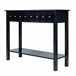 Черная консоль с выдвижными ящиками Monica варинант исполнения - 5 | Loft Concept в Краснодаре