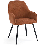 Кресло обеденное на металлических ножках Mazzi Chair варинант исполнения - 2 | Loft Concept в Краснодаре