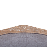 Кресло Ava Classical Armchair brown and grey velour варинант исполнения - 5 | Loft Concept в Краснодаре