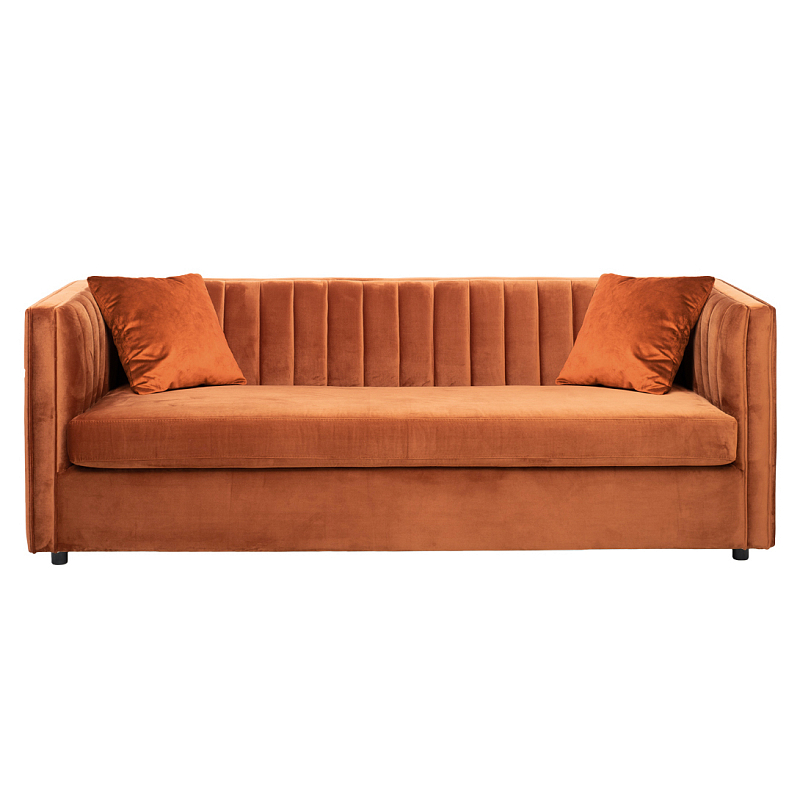 Диван Claire Sofa Терракотовый в Краснодаре | Loft Concept 