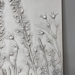 Панно Дельфиниум варинант исполнения - 3 | Loft Concept в Краснодаре