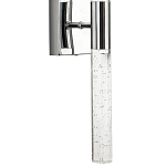 Бра со стеклянным плафоном хром Gileberte Glass Tube Wall Lamp Chrome варинант исполнения - 2 | Loft Concept в Краснодаре