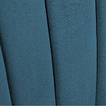 Барный стул со спинкой на 4-х деревянных ножках Синий Велюр Ava Charm варинант исполнения - 4 | Loft Concept в Краснодаре