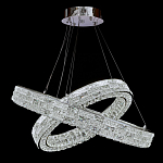 Люстра на 2 кольца с текстурной огранкой Reflection of Reality варинант исполнения - 7 | Loft Concept в Краснодаре