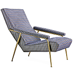 Дизайнерское кресло с подлокотниками Gio Ponti D.153.1 Armchair варинант исполнения - 1 | Loft Concept в Краснодаре