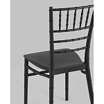 Стул Chiavari пластик черный варинант исполнения - 3 | Loft Concept в Краснодаре