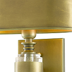 Бра с овальным абажуром на прозрачном основании Masculinity варинант исполнения - 1 | Loft Concept в Краснодаре