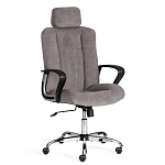 Кресло компьютерное City Chair хром флок варинант исполнения - 2 | Loft Concept в Краснодаре