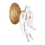 Бра с прозрачной стеклянной фигуркой птички Serip Voa варинант исполнения - 3 | Loft Concept в Краснодаре