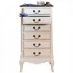 Комод высокий узкий с 6-ю ящиками Interiors Romance варинант исполнения - 1 | Loft Concept в Краснодаре
