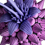 Статуэтка тропический фрукт Tropical Fruit Alien Blue Tulip варинант исполнения - 2 | Loft Concept в Краснодаре