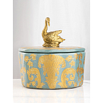 Фарфоровая шкатулка Swan Lake варинант исполнения - 8 | Loft Concept в Краснодаре