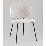 Стул Bellamy букле светло-серый варинант исполнения - 1 | Loft Concept в Краснодаре