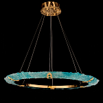 Люстра в форме кольца с цветочным декором Warm Heavenly Light варинант исполнения - 4 | Loft Concept в Краснодаре