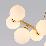 Люстра подвесная с белыми лампами в форме шара Felicitat варинант исполнения - 3 | Loft Concept в Краснодаре