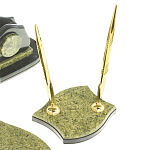 Настольный письменный набор из змеевика из 7-ми элементов Successful Leader варинант исполнения - 8 | Loft Concept в Краснодаре