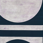 Обои ручная роспись в стиле Арт-деко Assemblage Aluminium Leaf with désargenter pearlescent antiquing варинант исполнения - 2 | Loft Concept в Краснодаре