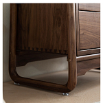 Вешалка деревянная с 2- мя ящиками Moon Walnut Furniture варинант исполнения - 10 | Loft Concept в Краснодаре