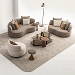 Двухместный диван Calypso варинант исполнения - 4 | Loft Concept в Краснодаре