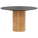 Круглый обеденный стол Malcolm Stone Dinner Table варинант исполнения - 1 | Loft Concept в Краснодаре